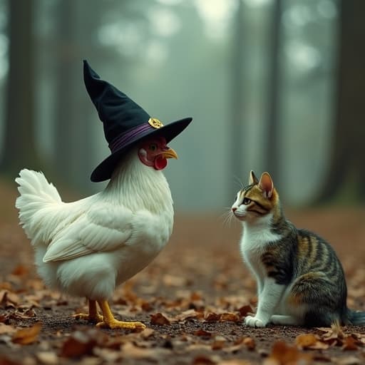 hablando con un gato