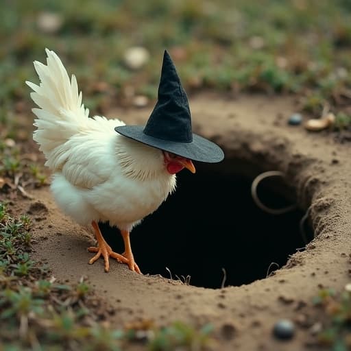 e repente se abre un hueco en el piso como el de Alicia en el país de las maravillas